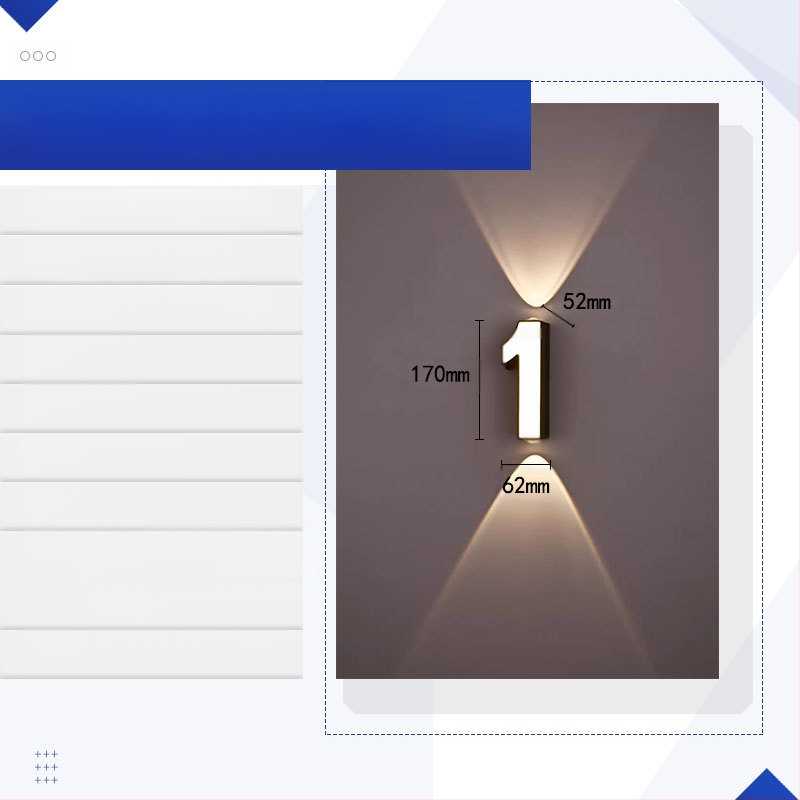 Стенна LED лампа (алуминиево тяло, PC абажур, 220V, CE сертифицирана)