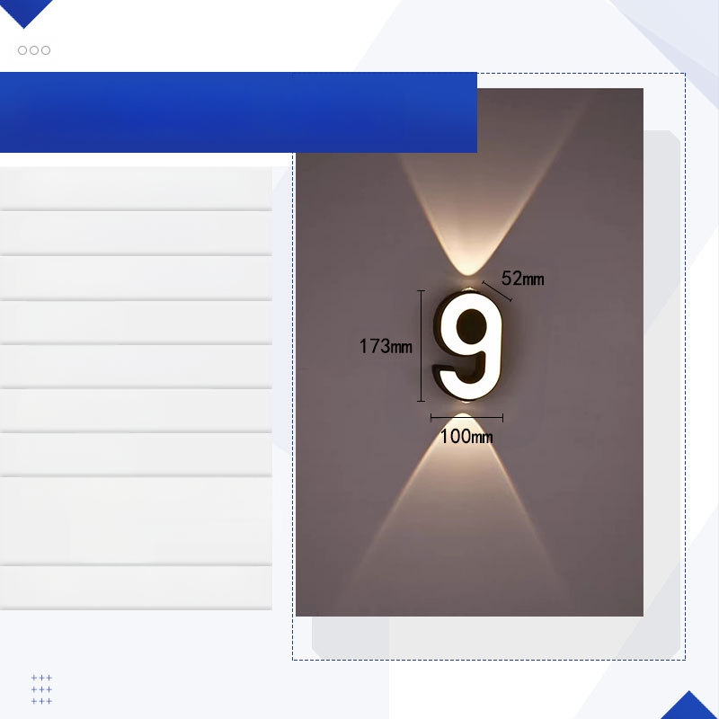 Стенна LED лампа (алуминиево тяло, PC абажур, 220V, CE сертифицирана)