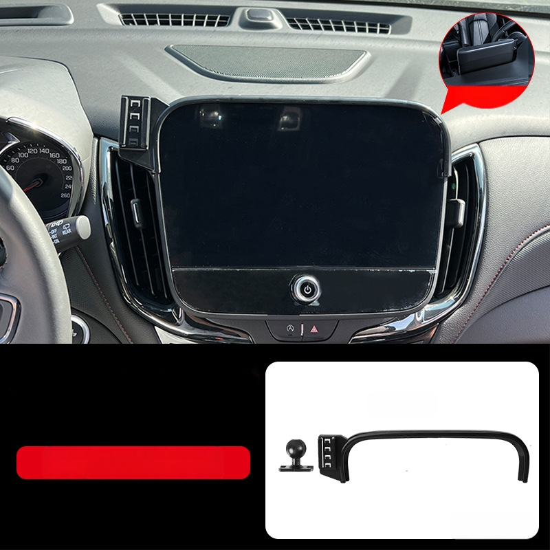 Телефонен държател за автомобил Tracy за табло на Chevrolet — щракващ монтаж, база за закрепване, без презареждане