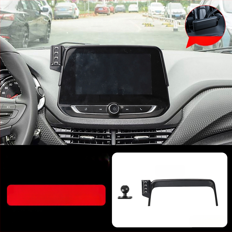 Телефонен държател за автомобил Tracy за табло на Chevrolet — щракващ монтаж, база за закрепване, без презареждане