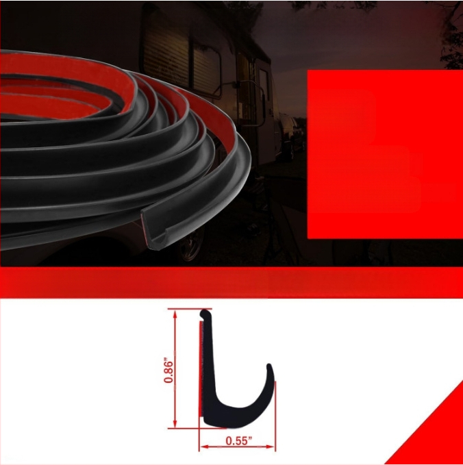 TPE RV уплътнителна лента – водоустойчива, прахозащитна, самозалепваща, анти-стареене, устойчива на разкъсване