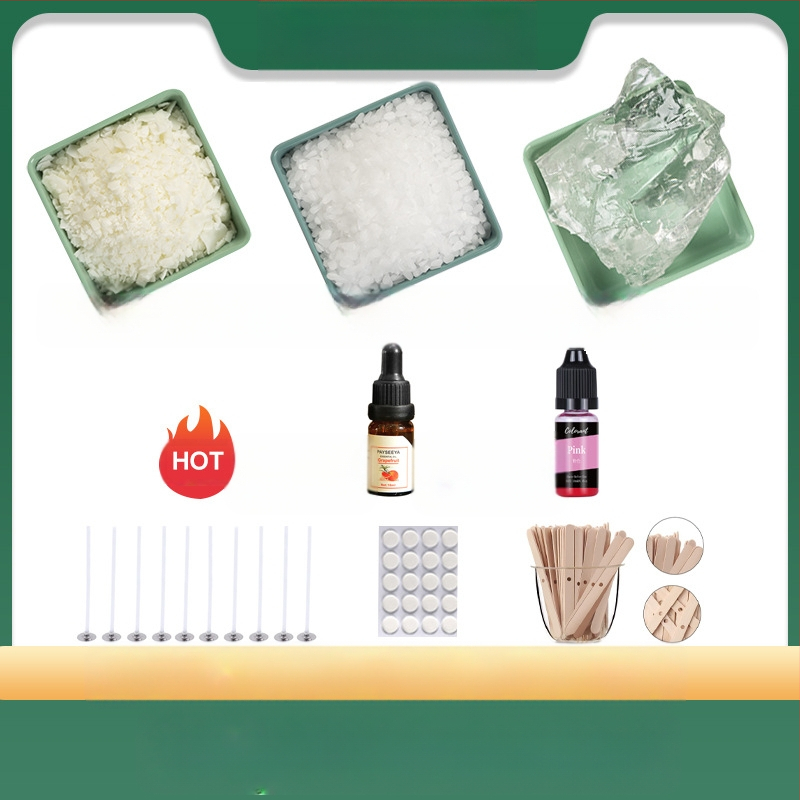 DIY materijal svijeće od sojinog voska – Ručno izrađena aromatična svijeća u obliku pahuljica; Marka: Flower with me; Materijal: Sojin vosak; Izrada: Ručna; Tip svijeće: Aromatična; Oblik: Pahuljice