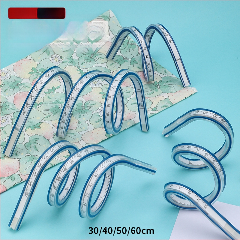 Змийска линейка — пластмасова, гъвкава форма; тегло 89 g; опаковка 19×9×1,5 cm