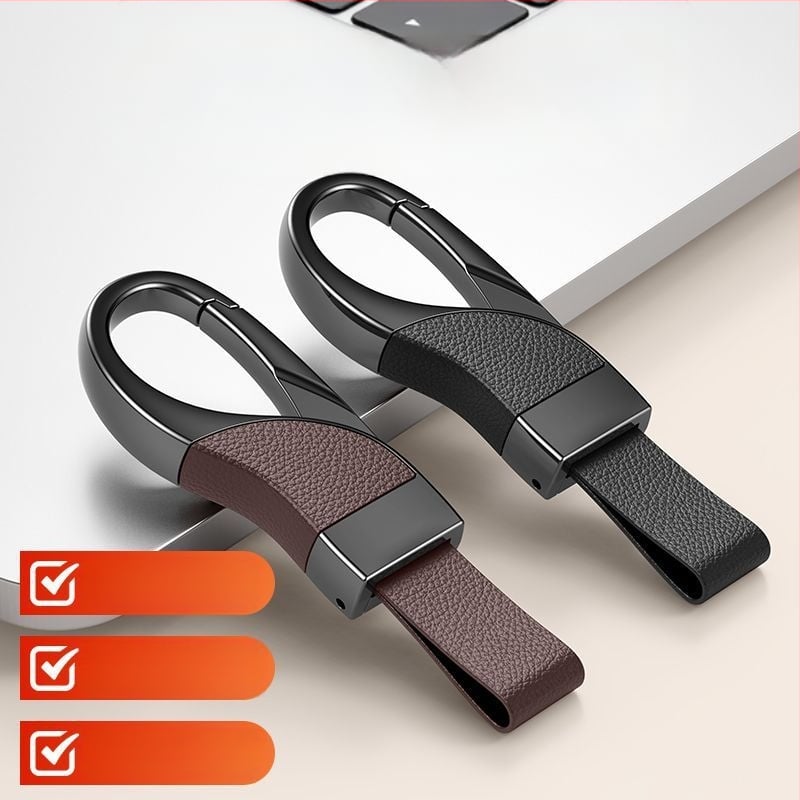 Ключодържател за автомобил от Diecast метал, модерен минималистичен стил