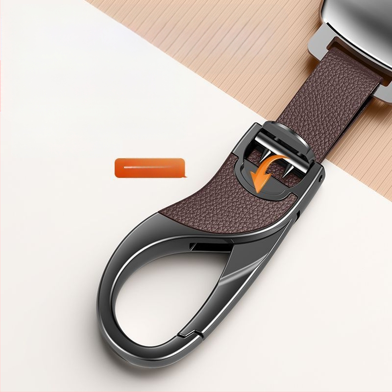 Ключодържател за автомобил от Diecast метал, модерен минималистичен стил