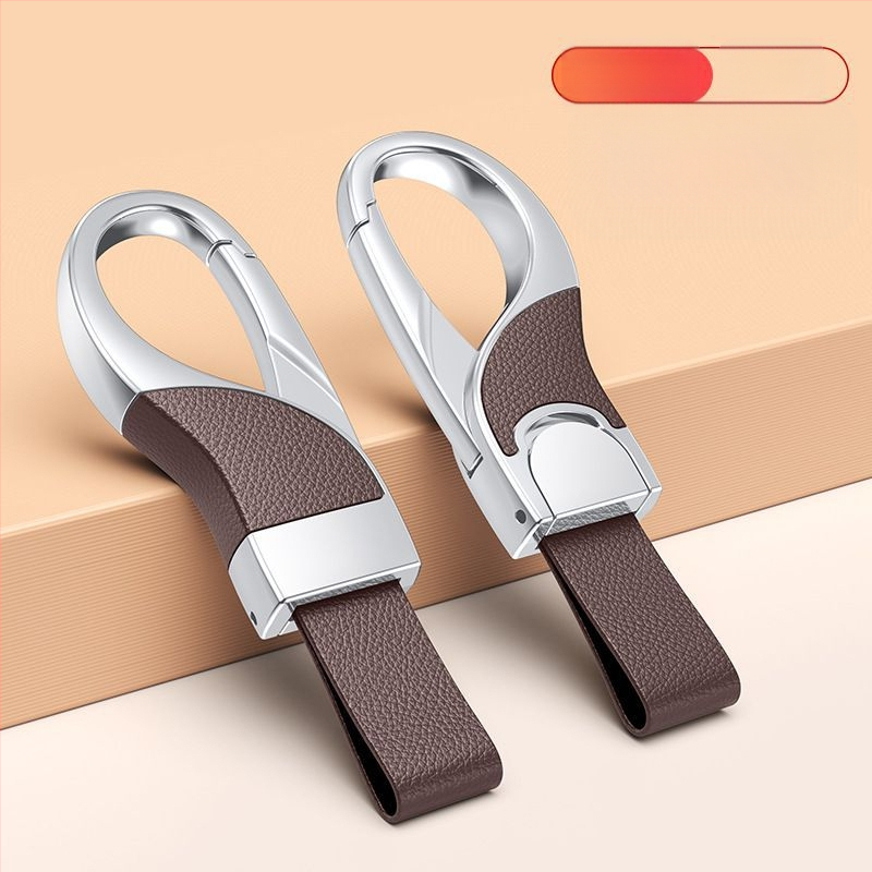 Ключодържател за автомобил от Diecast метал, модерен минималистичен стил