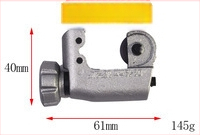 Резач за тръби с режеща глава от неръждаема стомана, лагерен механизъм и ролка за рязане на метални, медни и пластмасови тръби