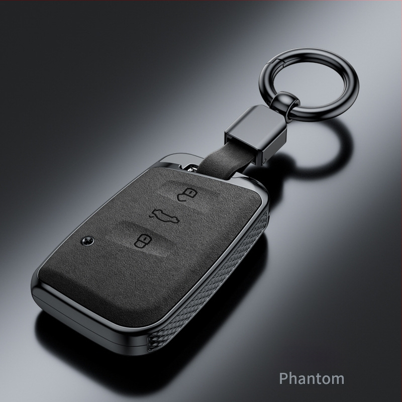 VW modelljeihez készült kulcstartó tok – Bai xi, PVC, üzleti stílus, testreszabás nélkül