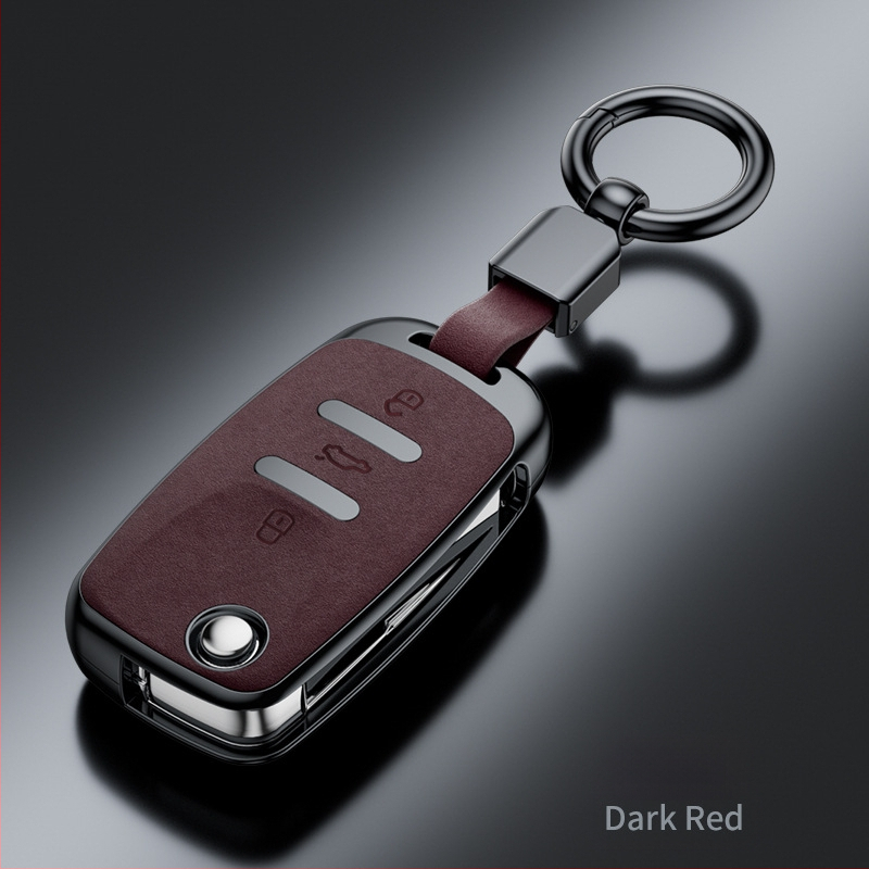 VW modelljeihez készült kulcstartó tok – Bai xi, PVC, üzleti stílus, testreszabás nélkül