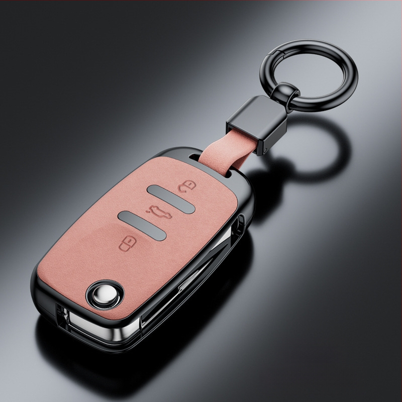 VW modelljeihez készült kulcstartó tok – Bai xi, PVC, üzleti stílus, testreszabás nélkül