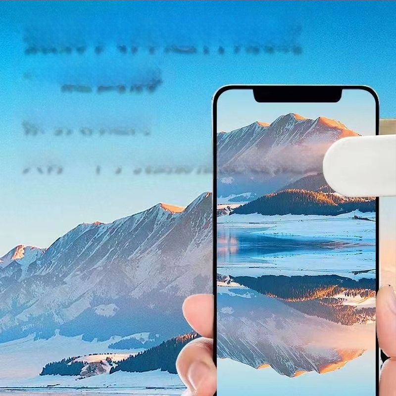 TH-217 Universali klipu objektyvas telefonui – atspindintis selfie objektyvas su Sky Mirror efektu – Shenzhen