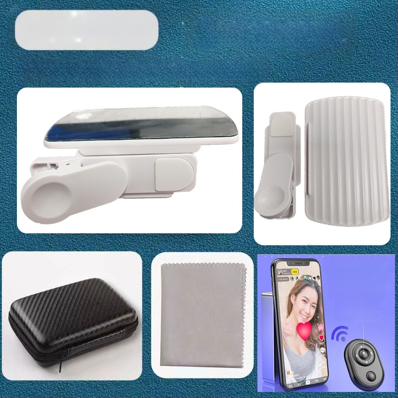 TH-217 Universali klipu objektyvas telefonui – atspindintis selfie objektyvas su Sky Mirror efektu – Shenzhen