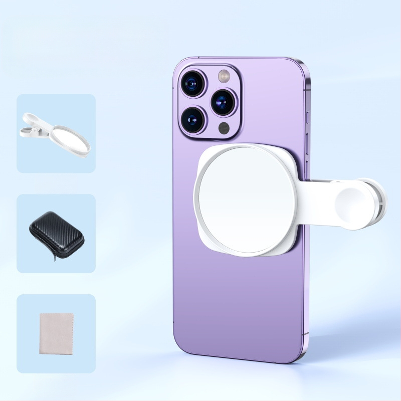 TH-217 Universali klipu objektyvas telefonui – atspindintis selfie objektyvas su Sky Mirror efektu – Shenzhen