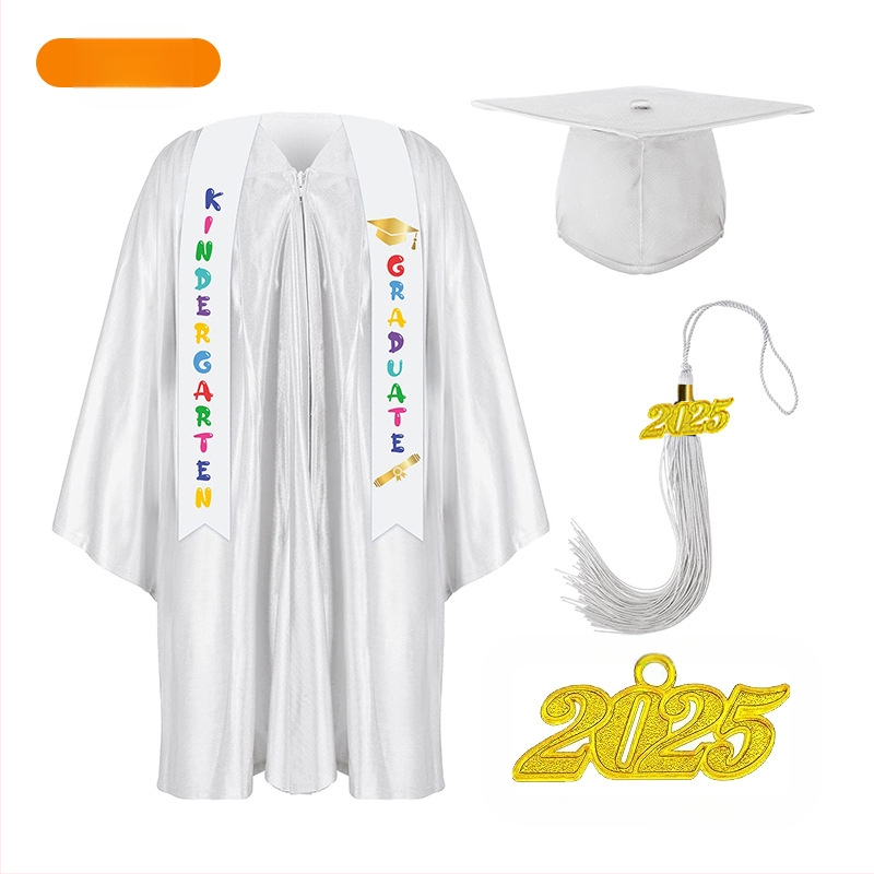 Jin Yi Bao детска завършваща униформа за училищни представления, трикотажна материя, 95% полиестер, за деца 3–8 години, AQL 1.0