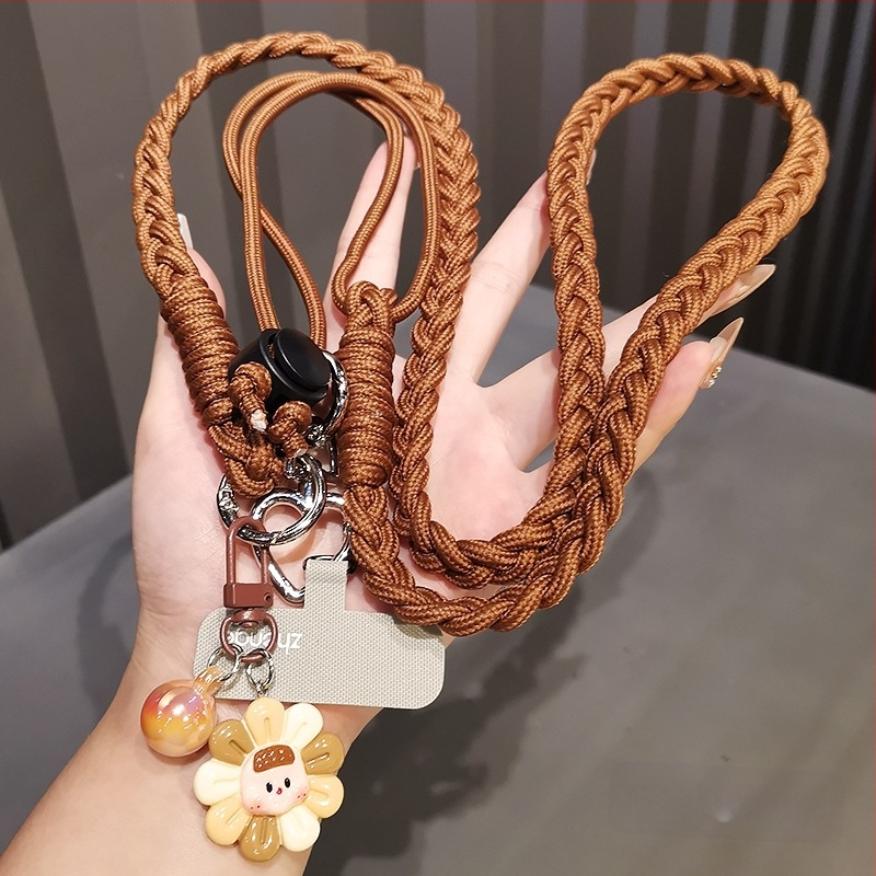 Moteriška telefono pakabukas su reguliuojamu kryžminiu diržu, rankų darbas, geometrinis pakabukas, Jane Grids, daugiafunkcinis