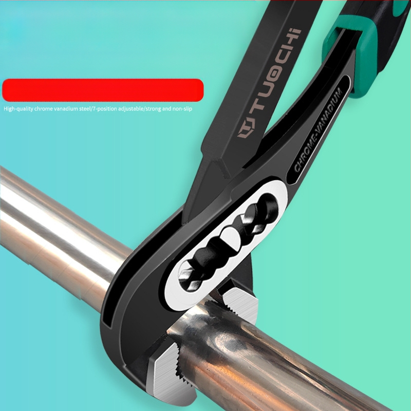 Водопроводни клещи – мултифункционални, с широки челюсти – Tuochi