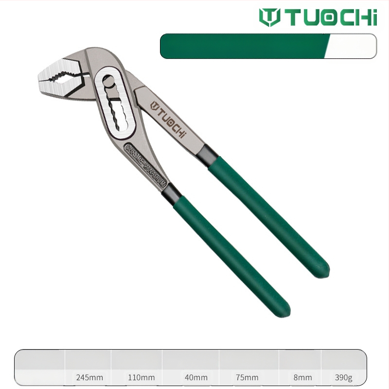 Водопроводни клещи – мултифункционални, с широки челюсти – Tuochi
