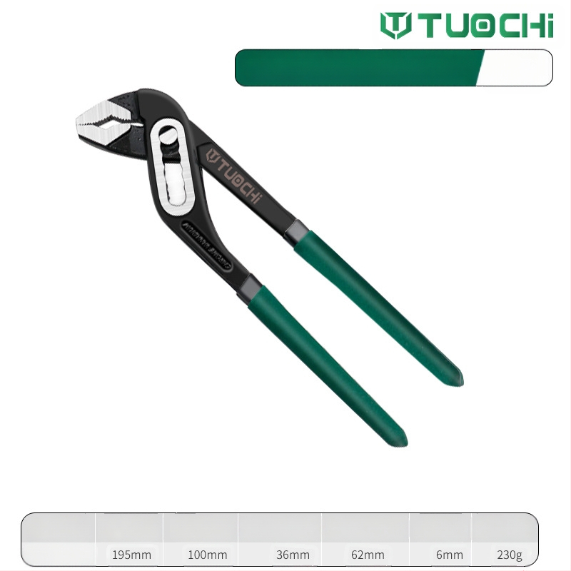 Водопроводни клещи – мултифункционални, с широки челюсти – Tuochi