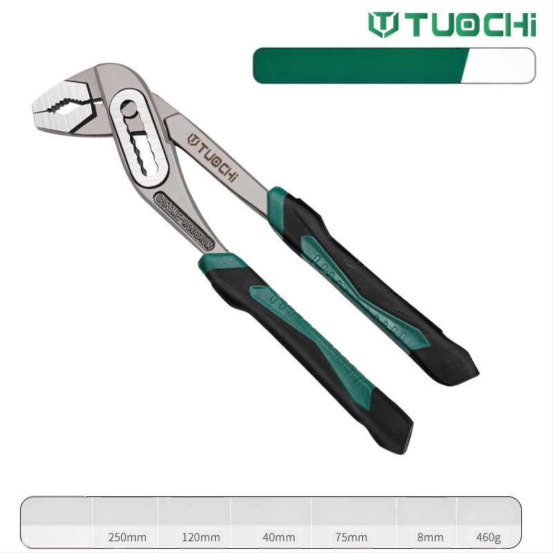 Водопроводни клещи – мултифункционални, с широки челюсти – Tuochi