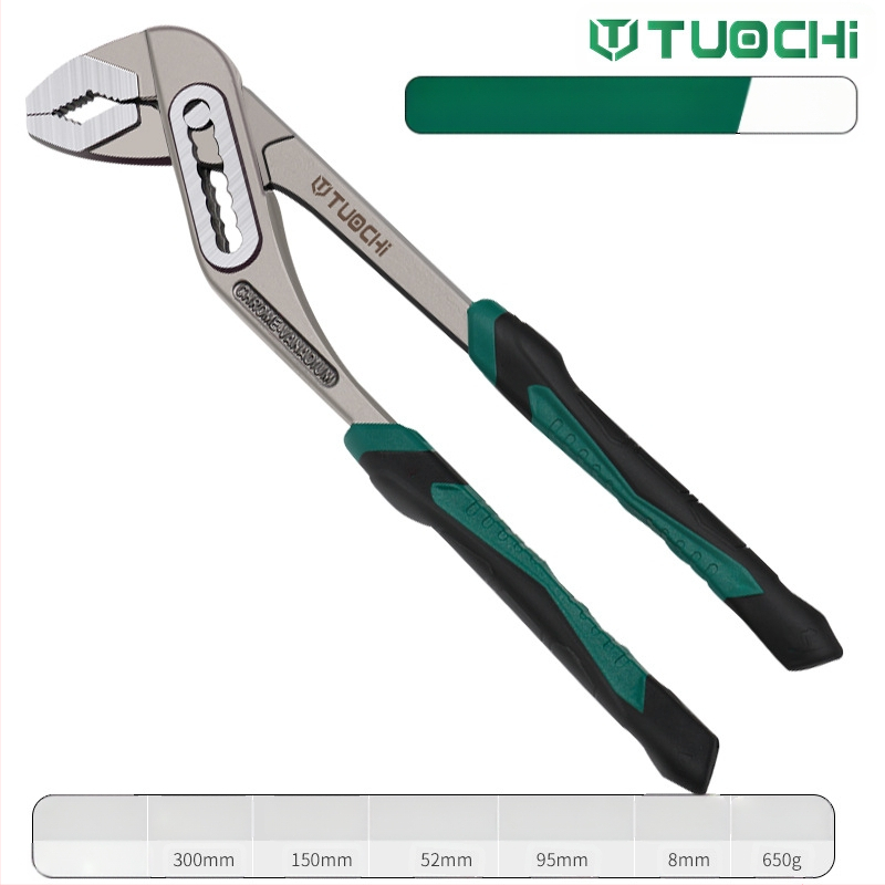 Водопроводни клещи – мултифункционални, с широки челюсти – Tuochi