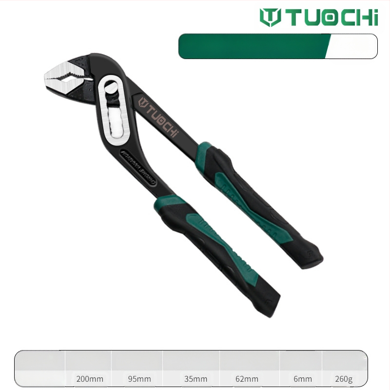 Водопроводни клещи – мултифункционални, с широки челюсти – Tuochi