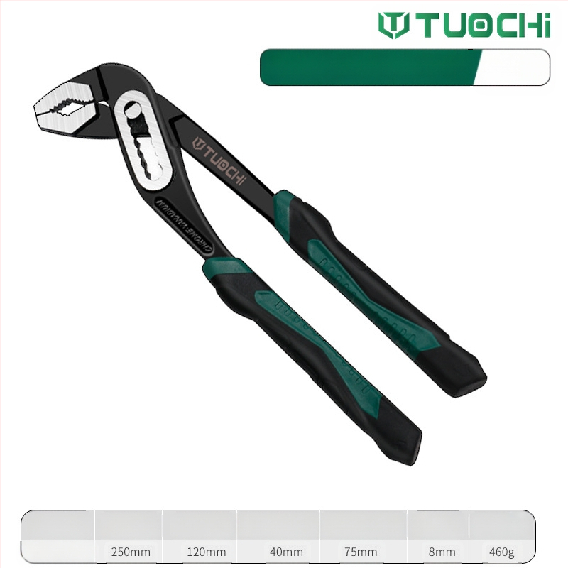 Водопроводни клещи – мултифункционални, с широки челюсти – Tuochi