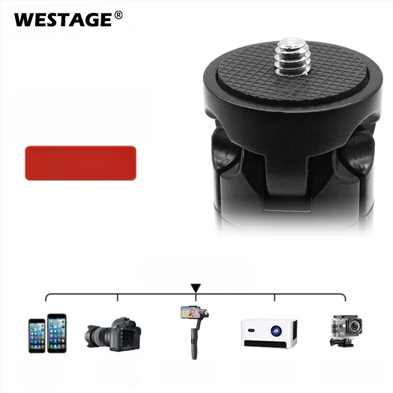 Επιτραπέζιο τρίποδο για κινητά τηλέφωνα και DSLR κάμερες; αλουμινένιο κράμα; φορτίο 2–5 kg; χωρίς γιμπάλ