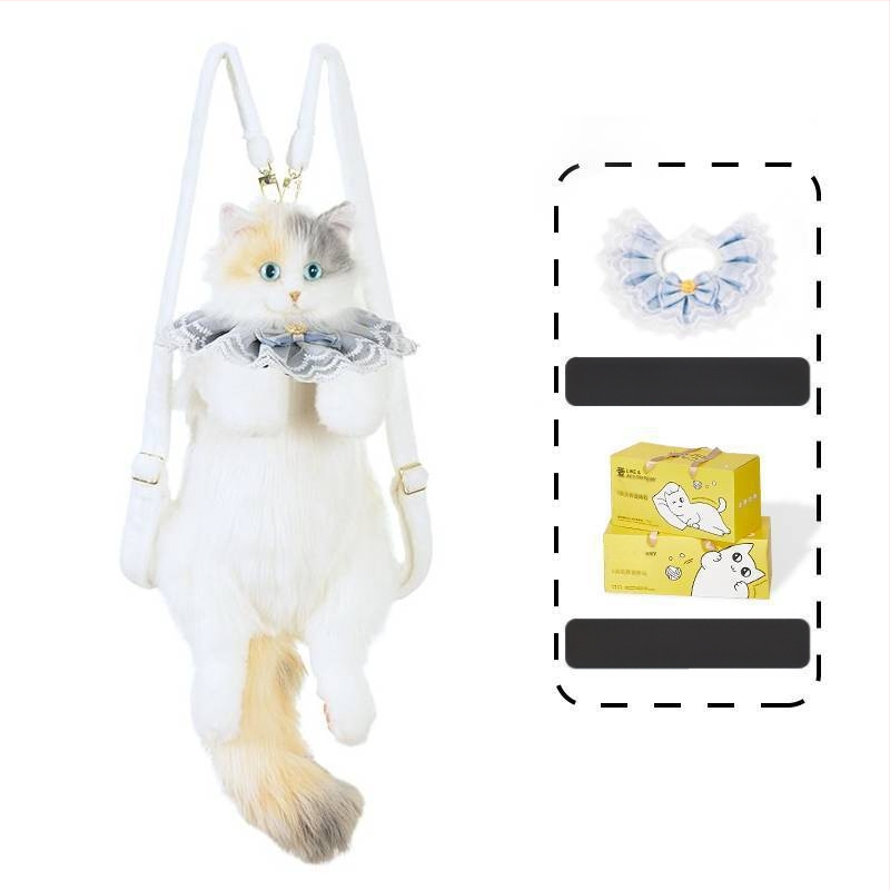 Wc0 RagDoll macska hátizsák – plüss játékbaba lányoknak