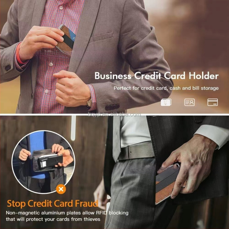 Kortelių laikiklis su RFID apsauga, silikonas, dviejų plokščių dizainas, talpina 10 kortelių