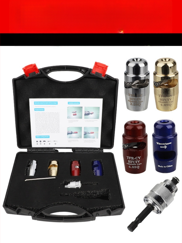 Cow time električni strugač žica, cilindričnog oblika, težina 0.15 kg, 2.5–4.0 mm², 6