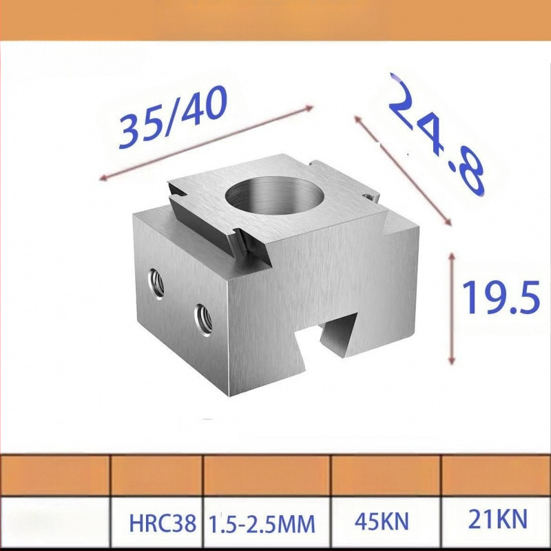 Lydinio stoties fiksatorius – daugiafunkcinis krašto fiksatorius su spaustuvu, magnetinis atsparumas, vienpusis dizainas
