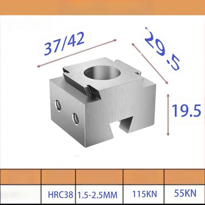 Lydinio stoties fiksatorius – daugiafunkcinis krašto fiksatorius su spaustuvu, magnetinis atsparumas, vienpusis dizainas
