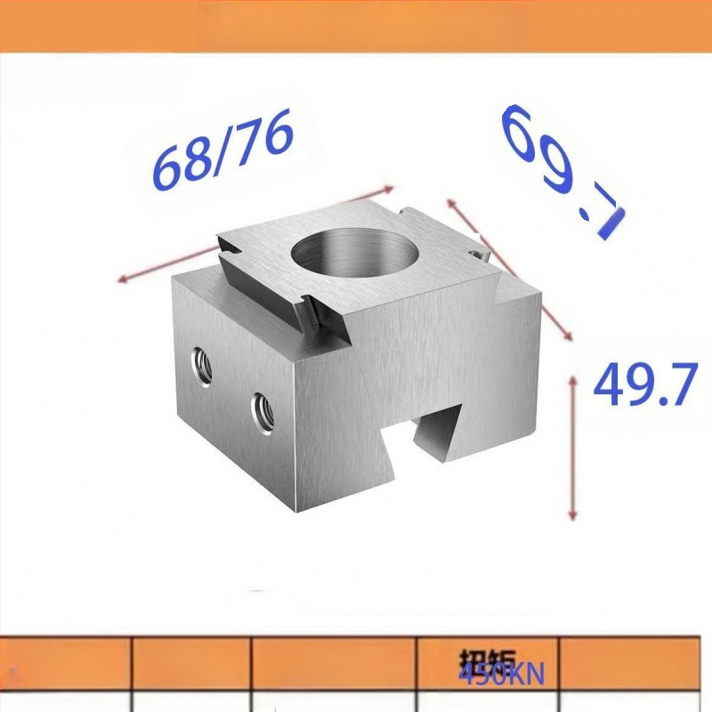 Lydinio stoties fiksatorius – daugiafunkcinis krašto fiksatorius su spaustuvu, magnetinis atsparumas, vienpusis dizainas