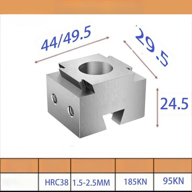 Lydinio stoties fiksatorius – daugiafunkcinis krašto fiksatorius su spaustuvu, magnetinis atsparumas, vienpusis dizainas
