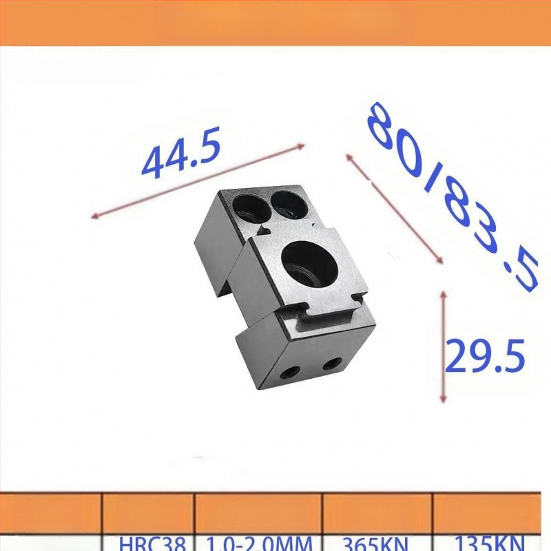 Lydinio stoties fiksatorius – daugiafunkcinis krašto fiksatorius su spaustuvu, magnetinis atsparumas, vienpusis dizainas
