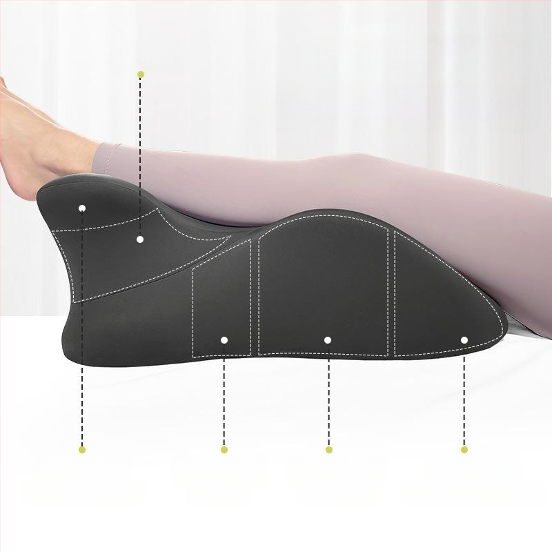 Porinė lovos pagalvė su atminties putų centru, medvilnės užvalkalas, modernus minimalistinis stilius