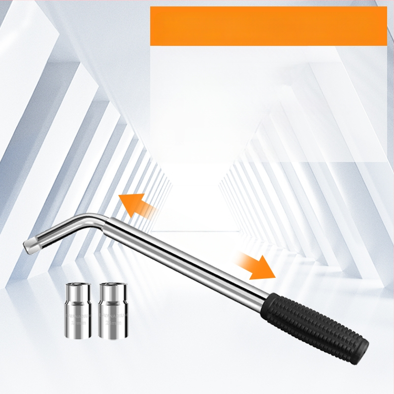 Sunkus L tipo ratlankių lizdo raktų rinkinys, chromo-vanadžio plienas