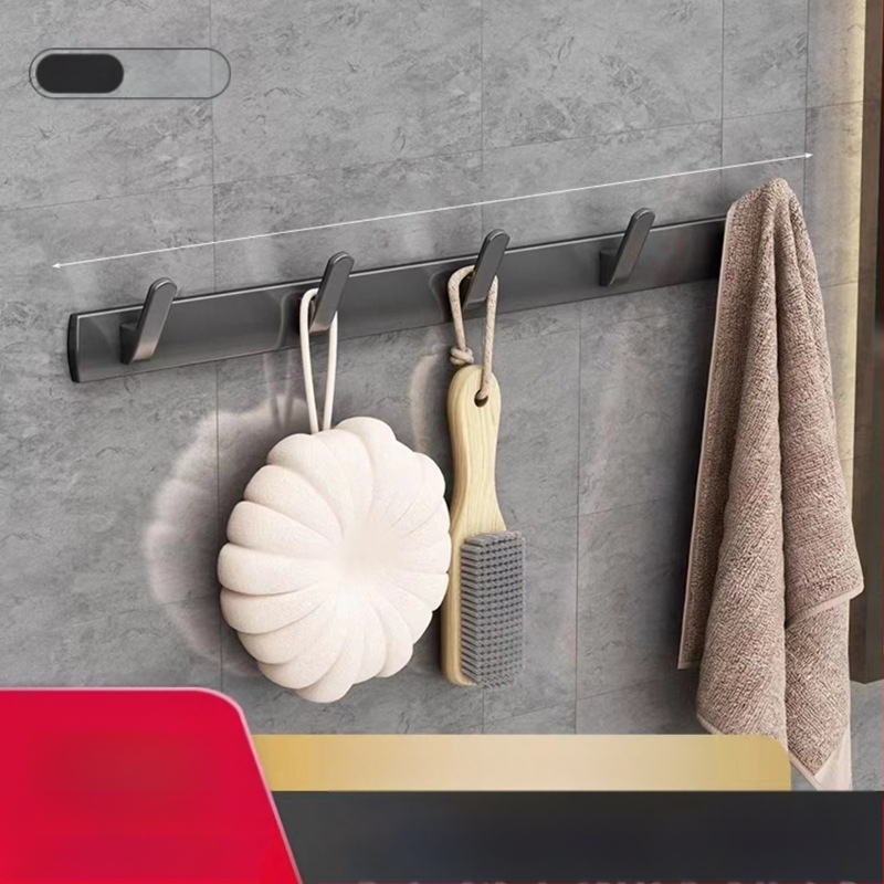 Space aliuminio rankšluosčių laikiklis, sieninis be skylu, 2 sluoksniai, apkrova >15 kg, 2023 m. naujai patobulintas dvigubo sulankstymo modelis, paviršiaus purškimo danga