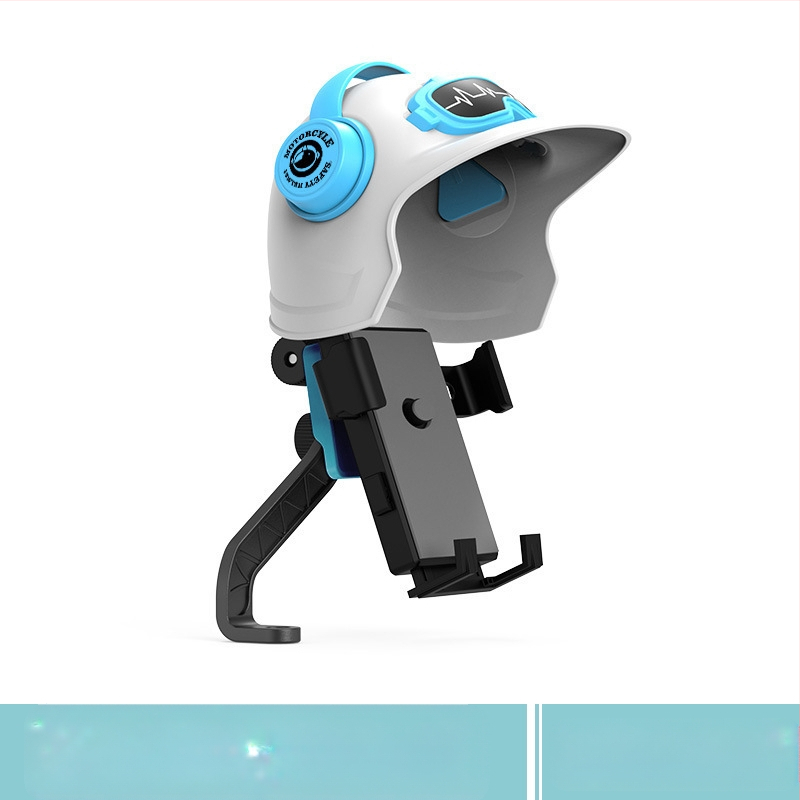 Telefonų laikiklis motociklui ir elektriniam dviraliui – universalus, plastikinis, pritaikymo galimybės