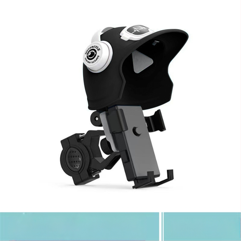 Telefonų laikiklis motociklui ir elektriniam dviraliui – universalus, plastikinis, pritaikymo galimybės