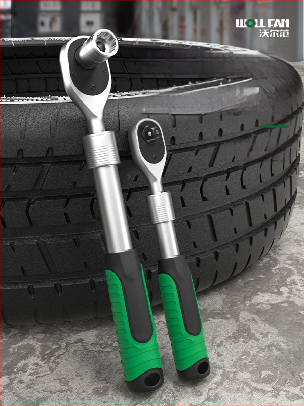 Βιομηχανικό τηλεσκοπικό καστάνιο κλειδί δύο κατευθύνσεων, κράμα χρωμίου-βανadiου, εργαλείο ροπων