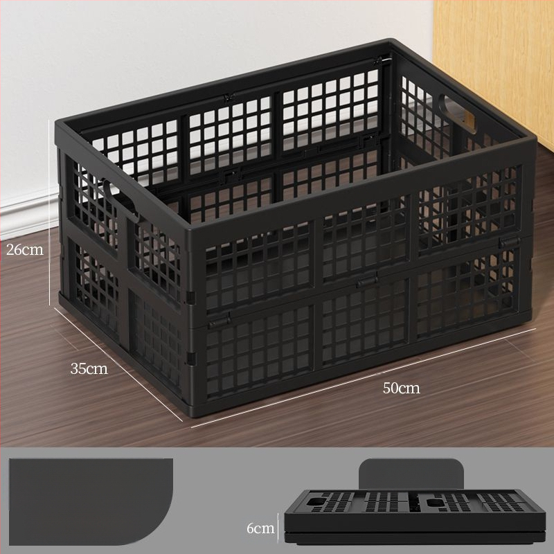 Kokkupandav perforuotas plastikinis krepšys iš PP, maisto kokybės, skirtas užkandžiams ir daržovėms