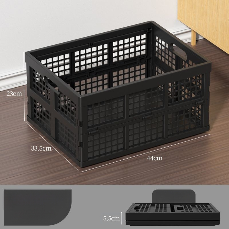 Kokkupandav perforuotas plastikinis krepšys iš PP, maisto kokybės, skirtas užkandžiams ir daržovėms