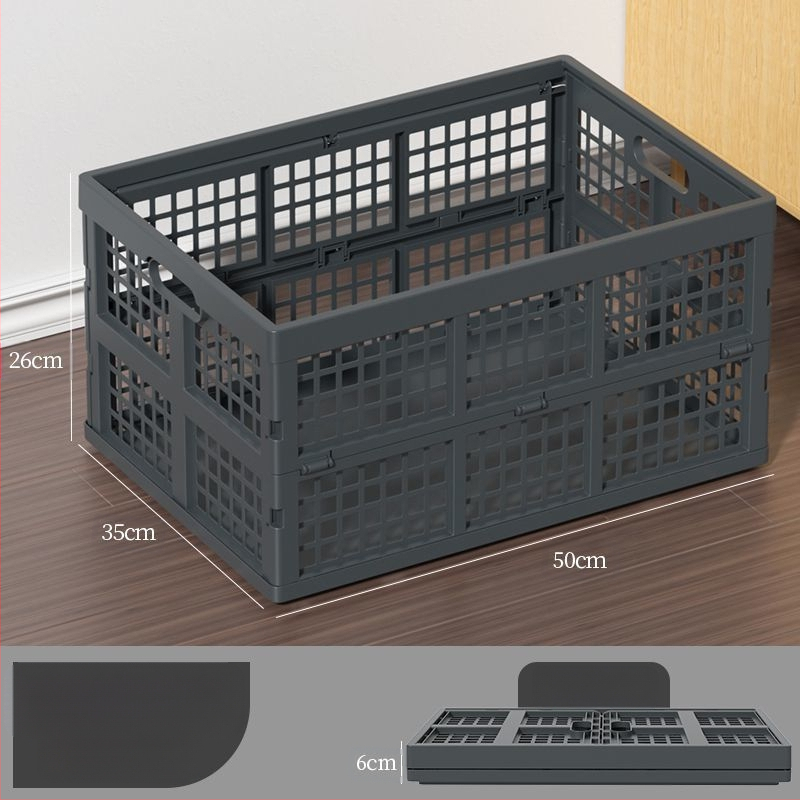 Kokkupandav perforuotas plastikinis krepšys iš PP, maisto kokybės, skirtas užkandžiams ir daržovėms