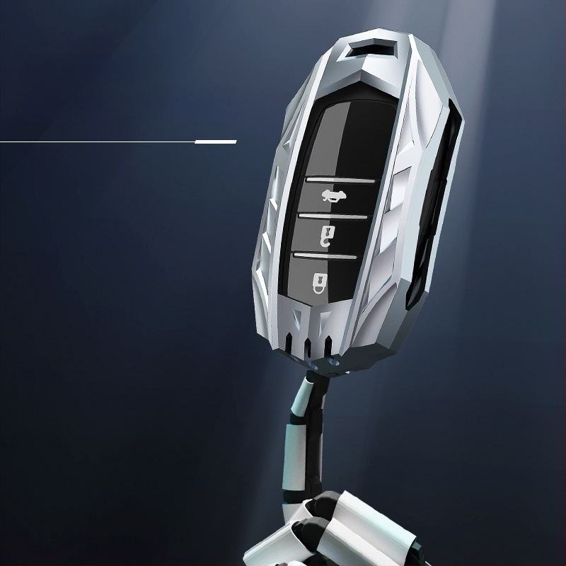 Páncélozott kulcstartó Toyotahoz – cinkötvözet, modern stílus, modellek YA0038/YA0039