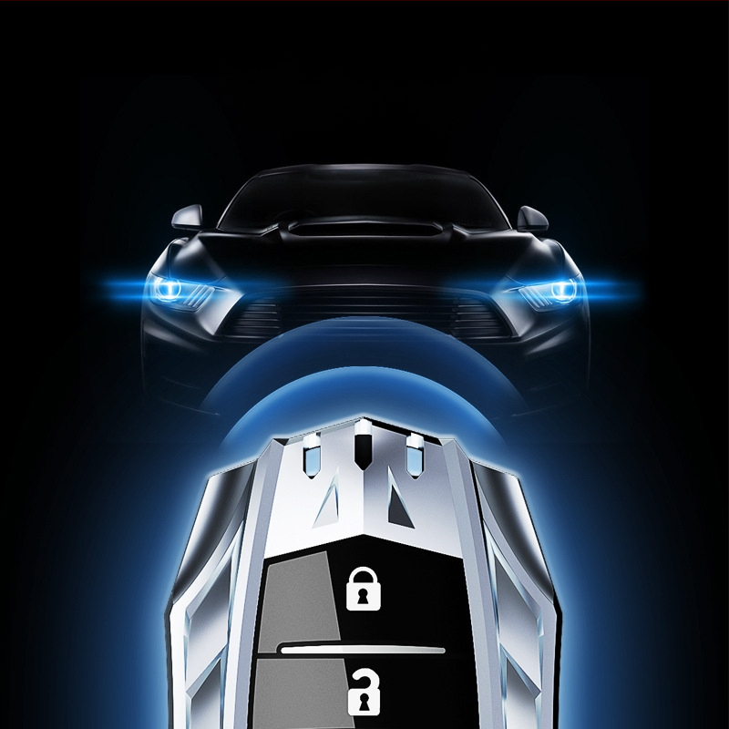 Páncélozott kulcstartó Toyotahoz – cinkötvözet, modern stílus, modellek YA0038/YA0039