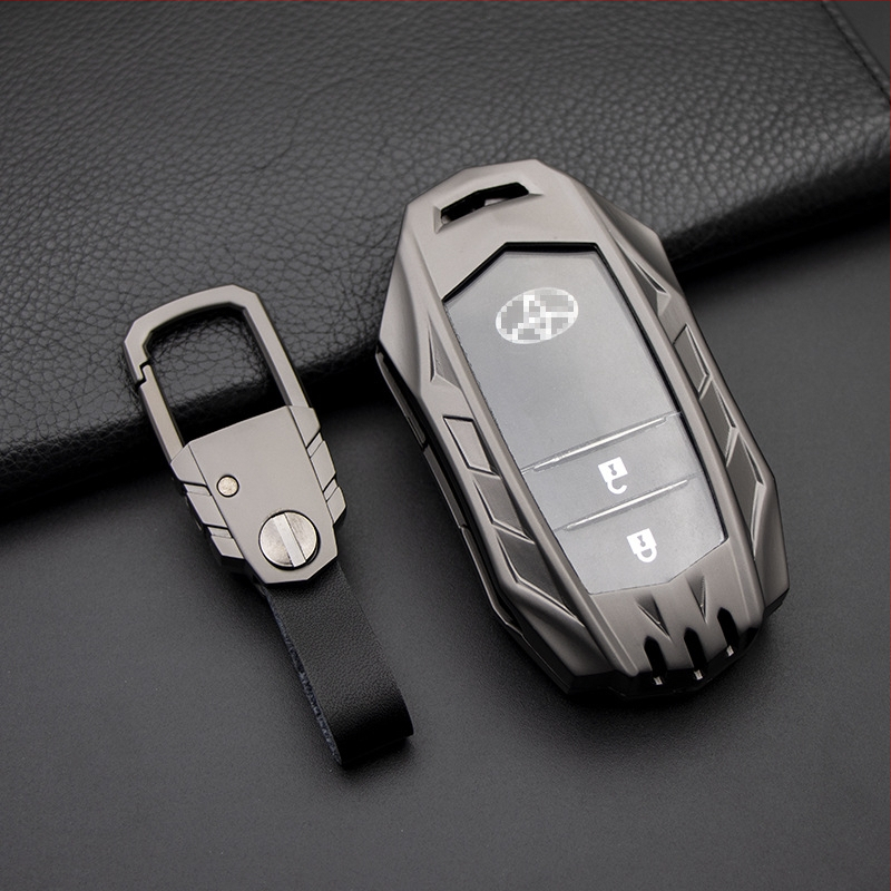 Páncélozott kulcstartó Toyotahoz – cinkötvözet, modern stílus, modellek YA0038/YA0039