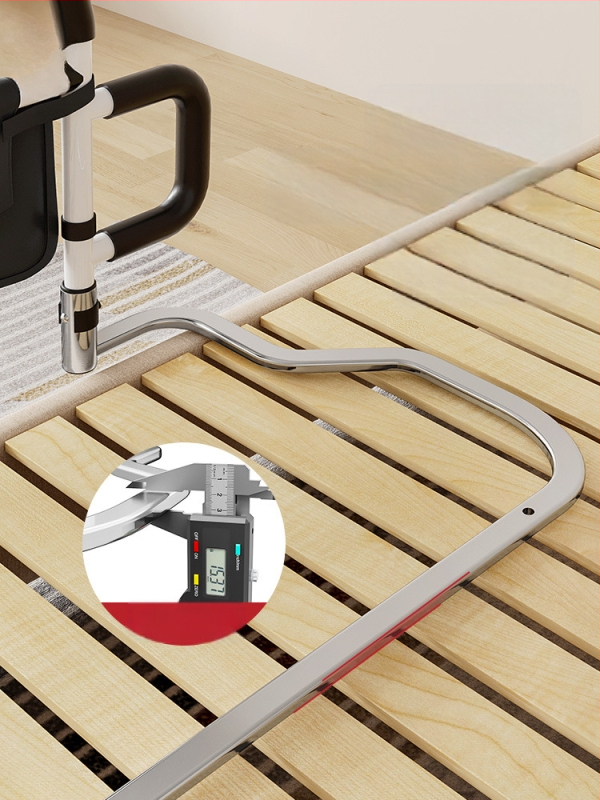 Neįrengiamas lovos šoninis turėklas vyresniems žmonėms, 304 nerūdijančio plieno, be prekės ženklo (304 nerūdij. plienas; be įrengimo; be prekinio ženklo; vyresniems)