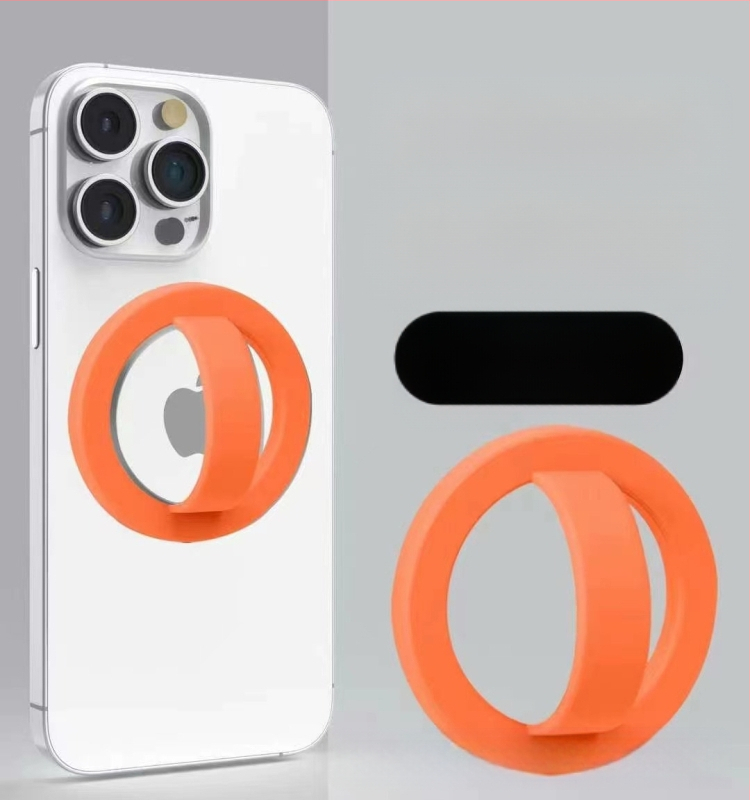 MagSafe magnetinis telefono piršto žiedas, universalus, metalinis, stiprus magnetas, neslystantis