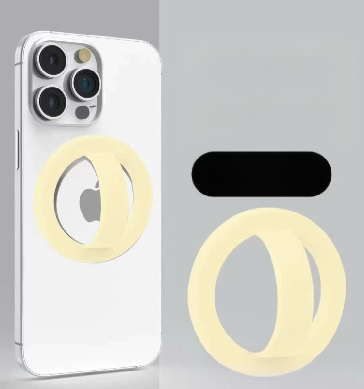 MagSafe magnetinis telefono piršto žiedas, universalus, metalinis, stiprus magnetas, neslystantis